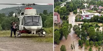 Bartın Irmağı taşınca alarm verildi! Ev ve iş yerleri tahliye ediliyor