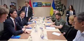 Zelenski, Hollanda Başbakanı Mark Rutte ile Görüştü