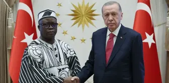 Burkina Faso'nun Ankara Büyükelçisi Some, Cumhurbaşkanı Erdoğan'a güven mektubu sundu