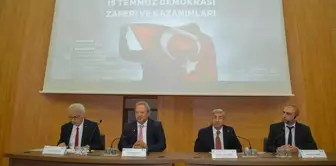 Kırşehir Ahi Evran Üniversitesi'nde 15 Temmuz Demokrasi Zaferi ve Kazanımları Paneli Düzenlendi