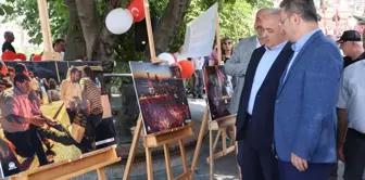 Giresun'da 15 Temmuz Demokrasi ve Milli Birlik Günü etkinlikleri kapsamında fotoğraf sergisi açıldı