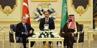 Cumhurbaşkanı Erdoğan, Suudi Arabistan'da Veliaht Prens ile görüştü