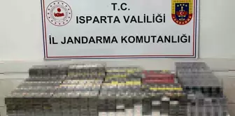 Isparta'da Kaçak Sigara Operasyonu: Çok Sayıda Sigara Ele Geçirildi