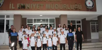 Amasya İl Emniyet Müdürlüğü Çocukları İstanbul'a Götürüyor