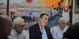 Demokrat Parti İzmir İl Başkanlığı görevi Ozan Demirbaş'a devredildi