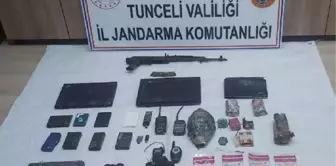 Tunceli'de teröristlerin sığınağında silah ve patlayıcılar ele geçirildi