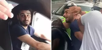 Taksicinin 'Scooter'la git' dediği yolcu sivil polis çıktı, tehditler savurunca gözaltına alındı