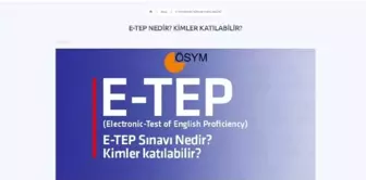 ÖSYM, İngilizce Yeterlilik Testi'nin Pilot Uygulamasını Gerçekleştirdi