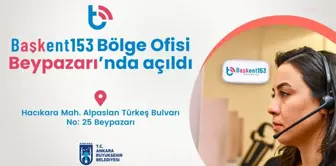 Başkent 153 Çağrı Merkezi Beypazarı'nda yeni bölge ofisi açtı