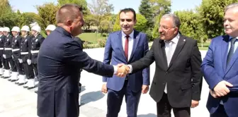 Karaman Valisi Hüseyin Engin Sarıibrahim görevine başladı