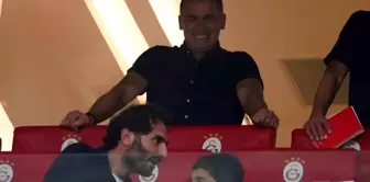 Hamit Altıntop ve Stefan Kuntz Galatasaray-Trabzonspor maçını takip etti