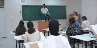 Dicle Üniversitesi'nde Resim-İş Eğitimi Anabilim Dalı Özel Yetenek Sınavları Yapıldı