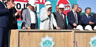 Aksaray'da Hasta Yakını Konukevi ve Külliyesi Temel Atma Töreni Gerçekleştirildi