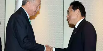 Cumhurbaşkanı Erdoğan, Japonya Başbakanı Kishida ile görüştü