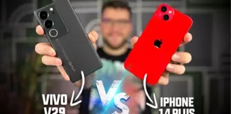 vivo v29 vs iPhone 14 Plus Portre Modu Karşılaştırması