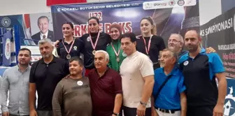 Sakarya Büyükşehir Belediyesi Spor Kulübü Boksçuları Türkiye Şampiyonasında Üçüncü Oldu