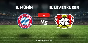 Bayern Münih Bayer Leverkusen maçı kaç kaç, bitti mi? MAÇ SKORU! Bayern Münih Bayer Leverkusen maçı kaç kaç, canlı maç skoru! Canlı maç anlatımı!