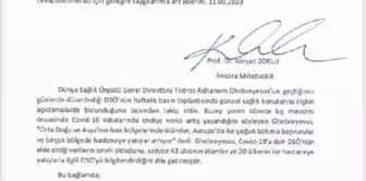 İYİ Parti Sözcüsü Kürşad Zorlu, Eris varyantı hakkında Sağlık Bakanı'na soru önergesi verdi