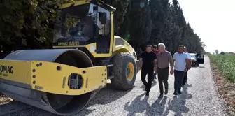 Manisa Büyükşehir Belediyesi Saruhanlı Belediyesine Bitüm Desteği Verdi