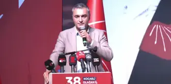 CHP Kocaeli İl Kongresi... Müslim Sarı: 'Statükonun Parçası Olanlar Değişimin Aktörü Olamazlar'