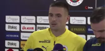 Fenerbahçeli futbolcu Dusan Tadic: 'Pozitif özgüvenimiz her zaman var'