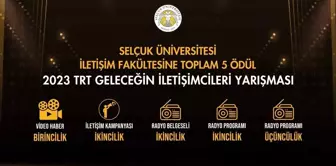 Selçuk Üniversitesi İletişim Fakültesi TRT Geleceğin İletişimcileri Yarışması'nda 5 ödül kazandı