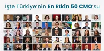 En Etkin 50 CMO Araştırmasının Sonuçları Açıklandı