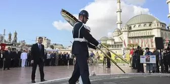 İstanbul'un düşman işgalinden kurtuluşunun 100'üncü yıldönümü Taksim'de törenle kutlandı