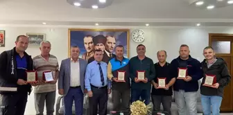 UTSO Başkanı İsmail Akalın ve yönetimi İYİ Parti Edirne Milletvekili Prof. Dr. Mehmet Akalın'ı ziyaret etti