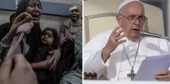 Gazze'deki insanlık dramına dikkat çeken Papa Franciscus'den dünyaya çağrı: İnsani felaketi önleyin