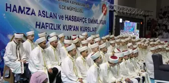 Çarşamba Müftülüğü'nden 102 Hafıza İcazet Merasimi