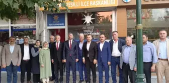 AK Parti Mardin Milletvekili Faruk Kılıç, Savur, Ömerli ve Yeşilli ilçelerinde ziyaretler gerçekleştirdi