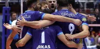 Arkas Spor Erkek Voleybol Takımı CEV Kupası'nda Mursa'ya konuk olacak