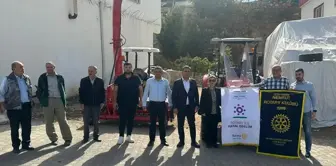 Uluslararası Rotary Afet Fonu'ndan Adıyaman Süt Üreticileri Birliğine Traktör ve Silaj Makinesi Hibe Edildi