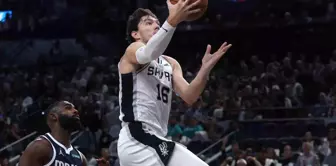 NBA'de San Antonio Spurs, Dallas Mavericks'e mağlup oldu