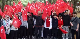 Cumhuriyet'in 100'üncü yılında gençlik yürüyüşü