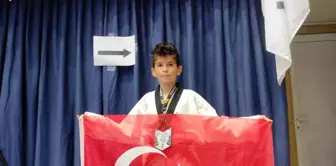 Elazığlı Sporcu Yusuf Efe Barış Dracula Open 2023 Taekwondo Şampiyonasında 2. Oldu