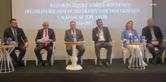 Foça'da turizm sezonu ve 2024 hedefleri değerlendirildi