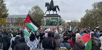 Köln'de Filistin'e Destek Protestosu