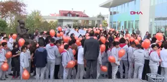 Ankara'da Lösemiyi Yenen Çocuklar Gökyüzüne Balon Bıraktı