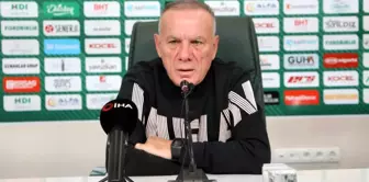 Giresunspor Teknik Direktörü Mehmet Birinci Basın Toplantısı Düzenledi