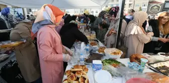 Kars'ta açılan hayır çarşısıyla Gazze'ye destek