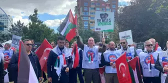 Din Görevlileri, Blinken'ın Ankara'ya Gelişini ve İsrail'in Gazze'ye Saldırılarını Protesto Etti