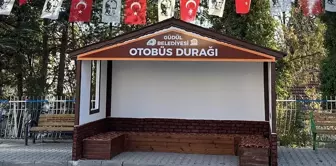 Güdül'de yeni otobüs durakları konuldu