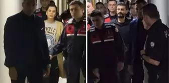 İkinci tutuklama kararını duyan Dilan Polat, adliye koridorunda eşine 'Masumuz' diyerek ağladı