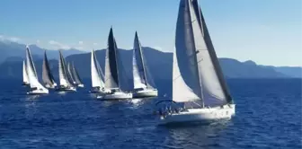 Muğla'da Rixos Sailing Cup Göcek Yat Yarışları Başladı