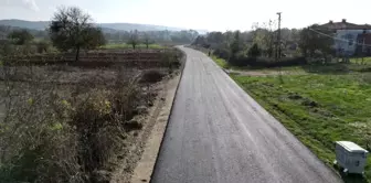 Erkoca Köyü'nde Yol Çalışmaları Tamamlandı