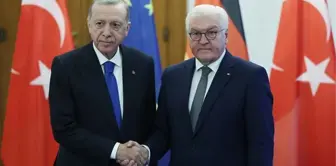 Cumhurbaşkanı Erdoğan, Almanya Cumhurbaşkanı Steinmeier'le görüştü