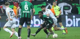 Beşiktaş, Sakaryaspor'u 2-1 Yendi