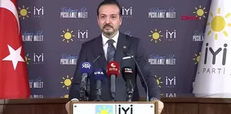 İYİ Parti Sözcüsü Kürşad Zorlu, Ümit Dikbayır'ın disiplin kuruluna sevk edildiğini açıkladı